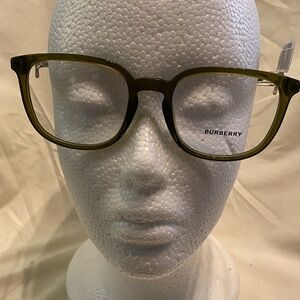 Burberry Olive-Toned Glasses